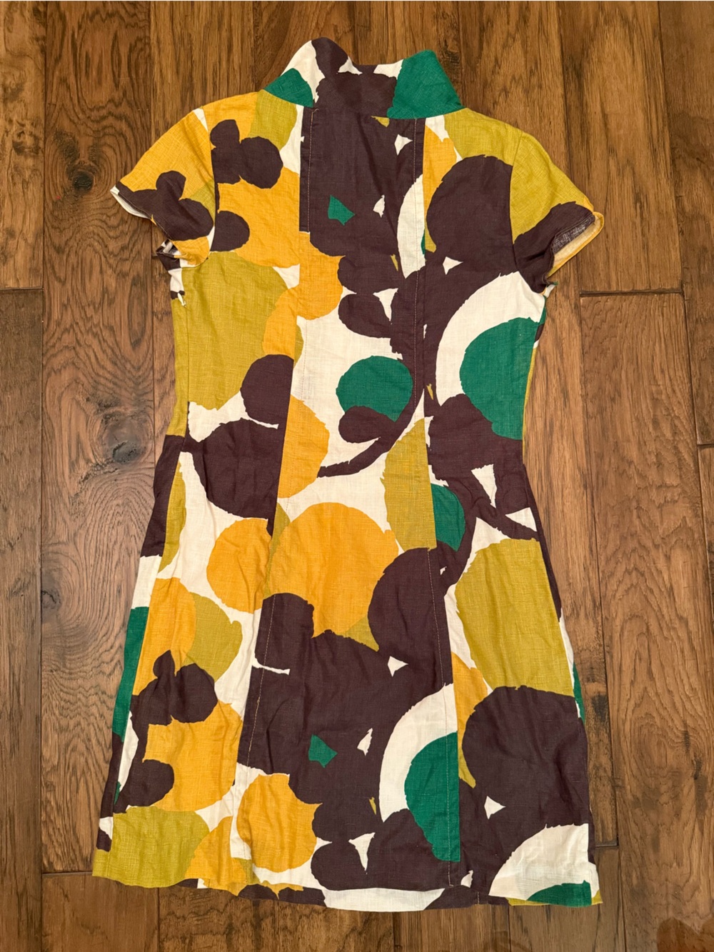 Boden Short Sleeve Mock Neck Dress - Picture 4 of 5